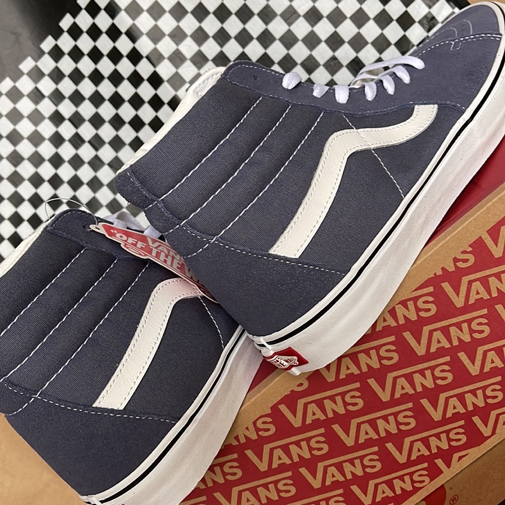 Vans Sk8-Hi Grisaille/True White Men’s sneakers - Picture 14 of 16